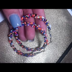 Multicolor earring